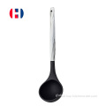 Heat Resistant Silicone Handled Spoon Heat Resistant Cooking Utensil Silicone Soup Ladle Supplier